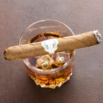 Premium cigars displayed in a humidor at Lucky Stop Wichita- The best cigar shop